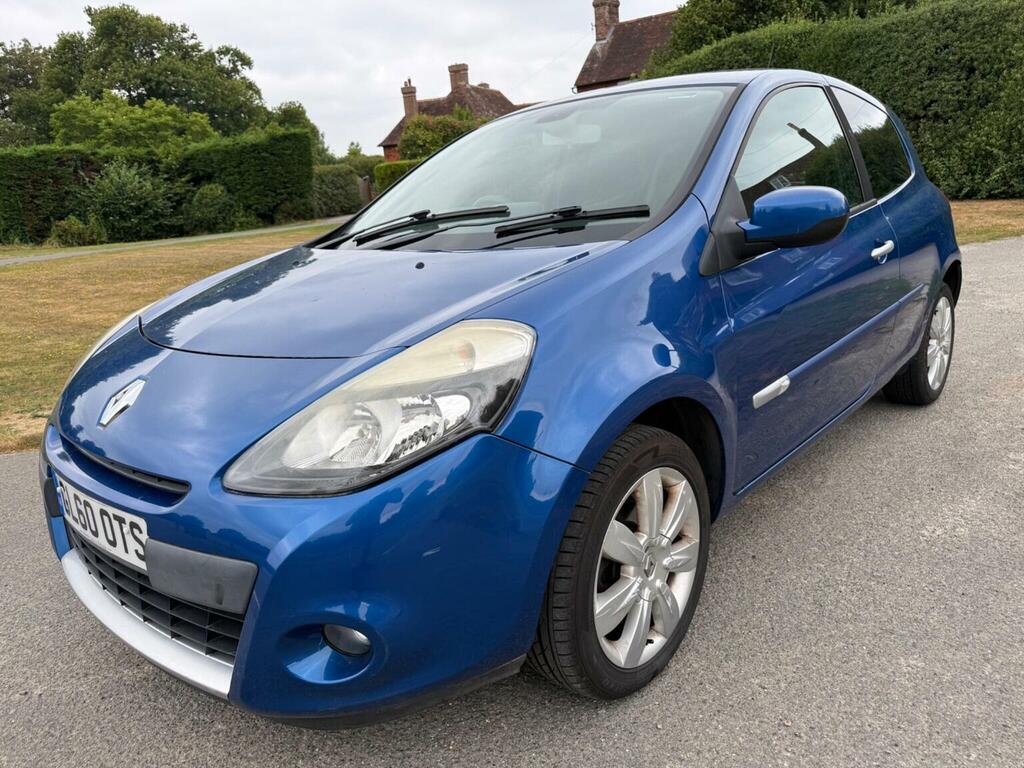Renault Clio 1.2 Tce Dynamique Tomtom Hatchback Manu Blue #9