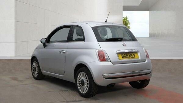 Fiat 500 Lounge Silver #3