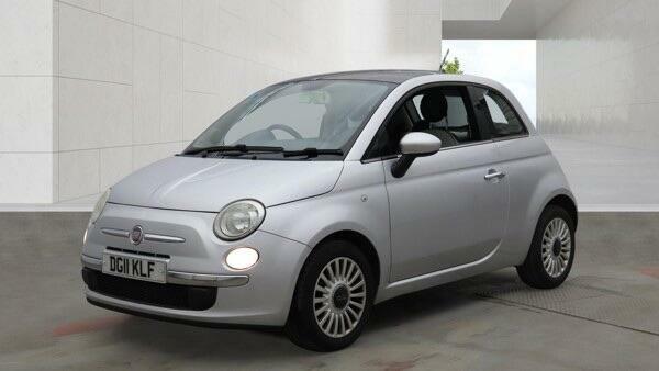 Fiat 500 Lounge Silver #2