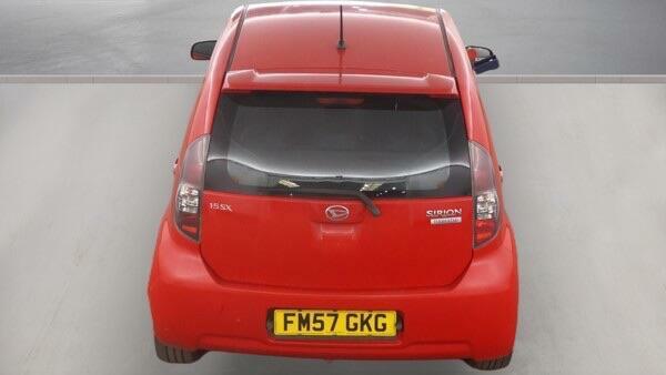 Daihatsu Sirion Hatchback Red #8