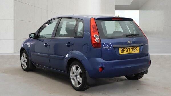 Ford Fiesta Zetec Climate BF07XBS Blue #3