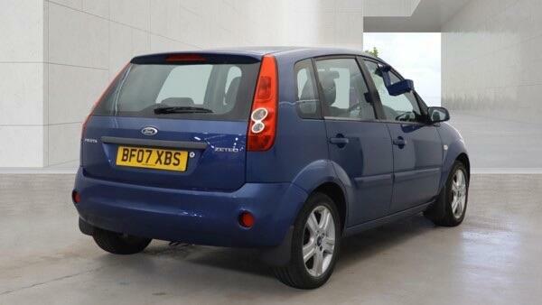 Ford Fiesta Zetec Climate BF07XBS Blue #4