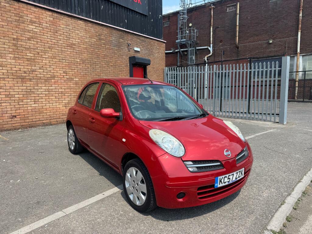 Nissan Micra Spirita Red