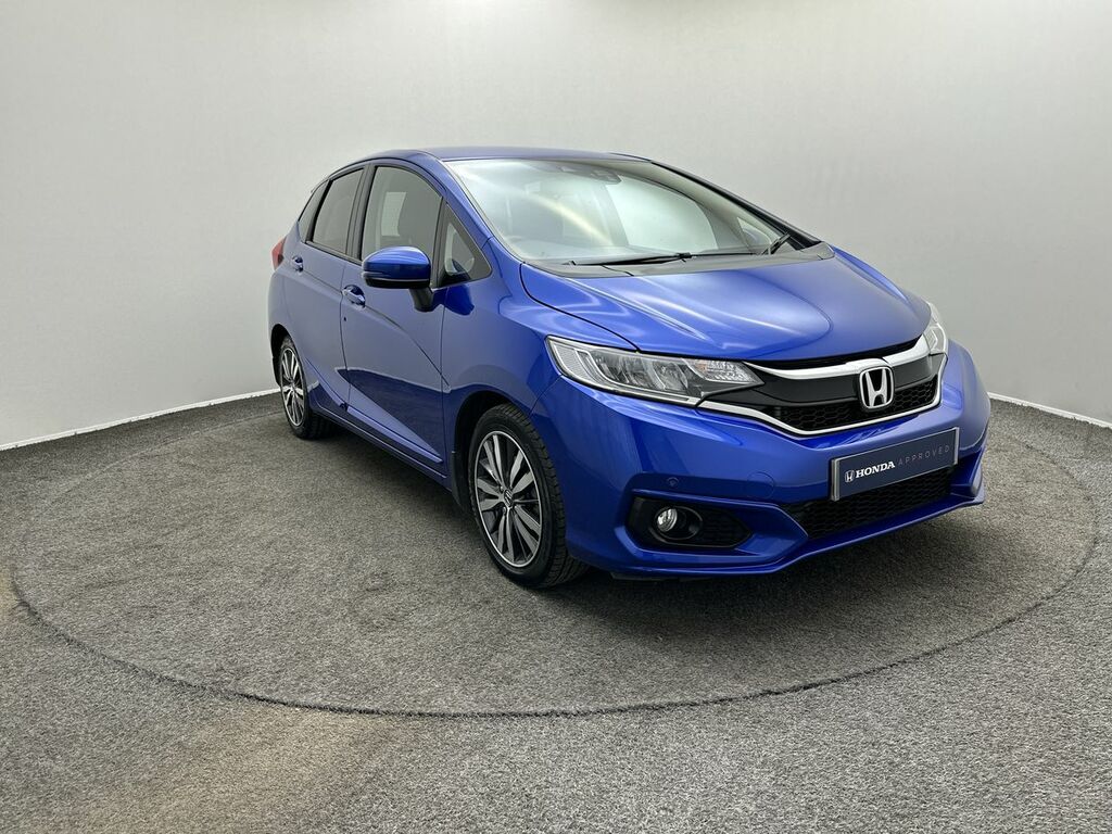 Honda Jazz 1.3 I-vtec Ex Navi Cvt Blue #2