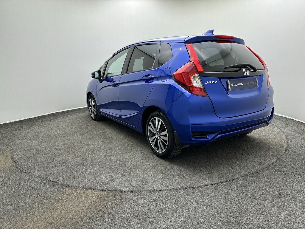 Honda Jazz 1.3 I-vtec Ex Navi Cvt Blue #4