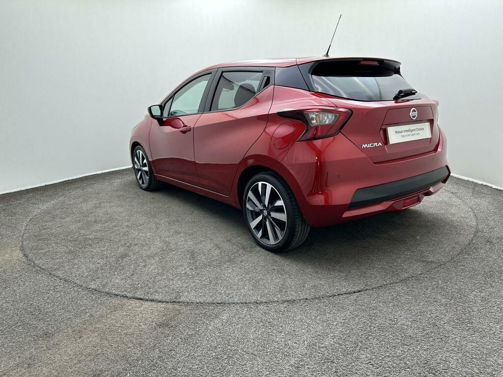 Nissan Micra 1.0 Ig-t 92 Tekna Red #6