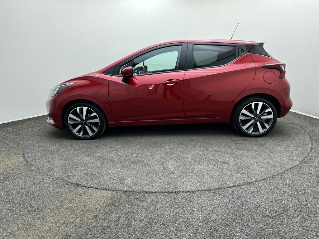 Nissan Micra 1.0 Ig-t 92 Tekna Red #5