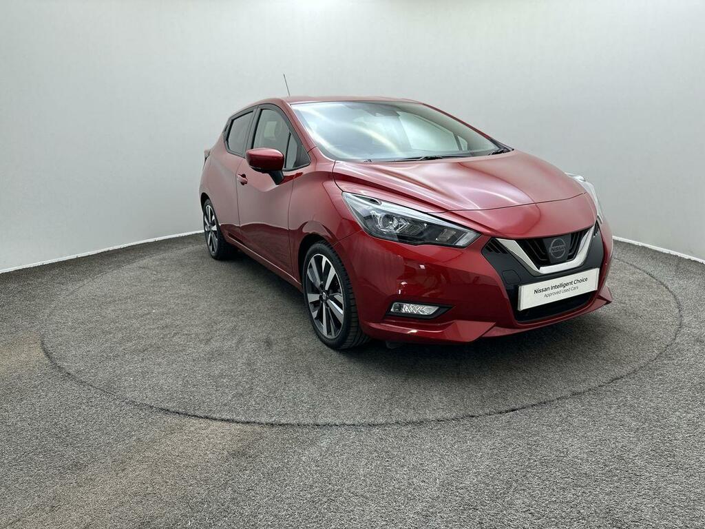 Nissan Micra 1.0 Ig-t 92 Tekna Red #2