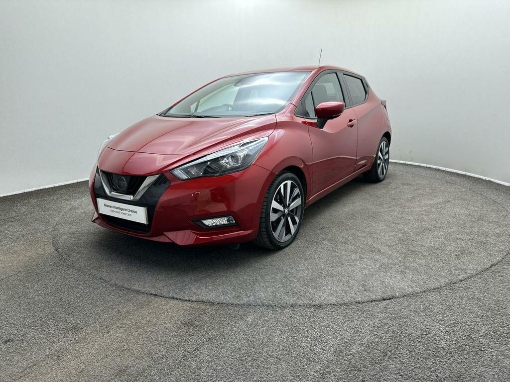 Nissan Micra 1.0 Ig-t 92 Tekna Red #4