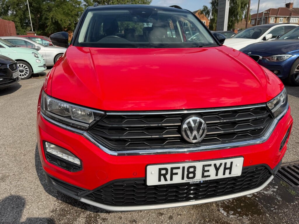 Volkswagen T-Roc 1.5 Tsi Evo Se Euro 6 Ss RF18EYH Red #5