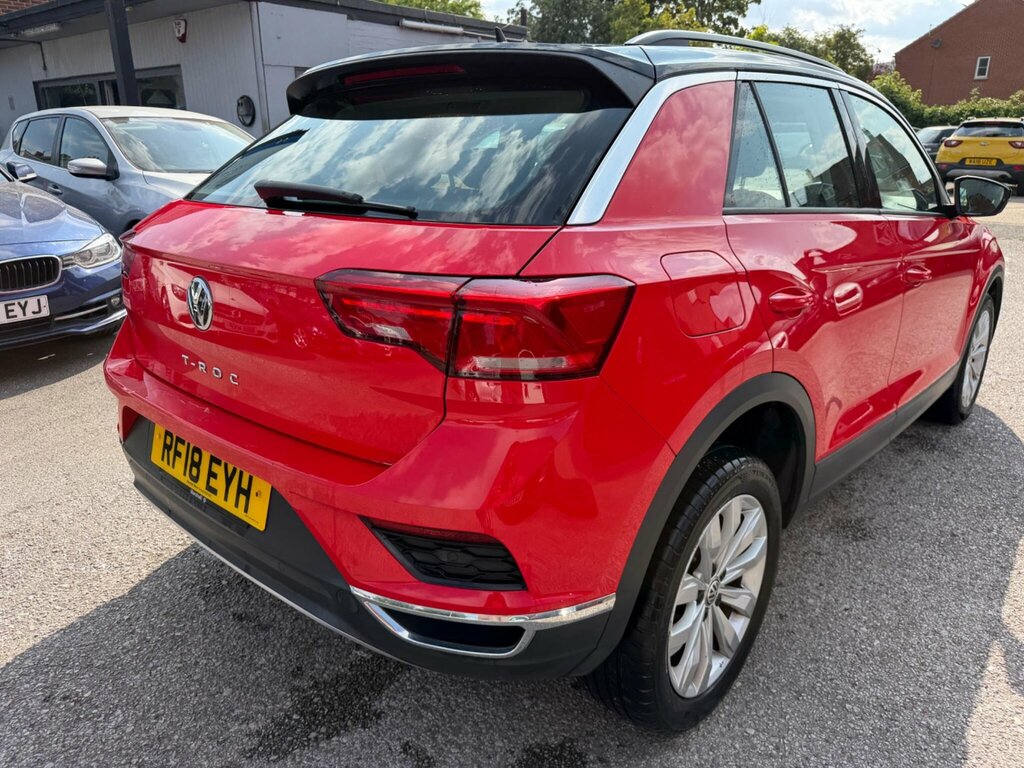 Volkswagen T-Roc 1.5 Tsi Evo Se Euro 6 Ss RF18EYH Red #3