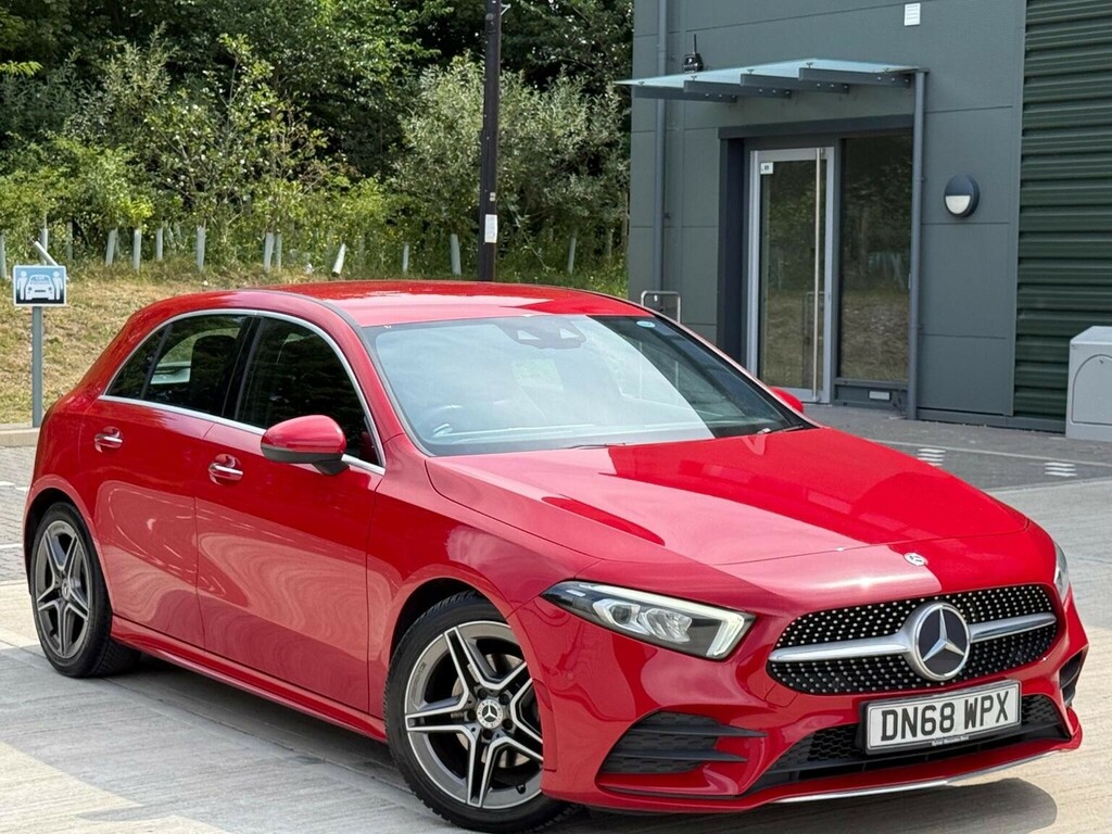 Mercedes-Benz A Class Hatchback 1.3 A200 Amg Line Premium 7G-dct Euro Red