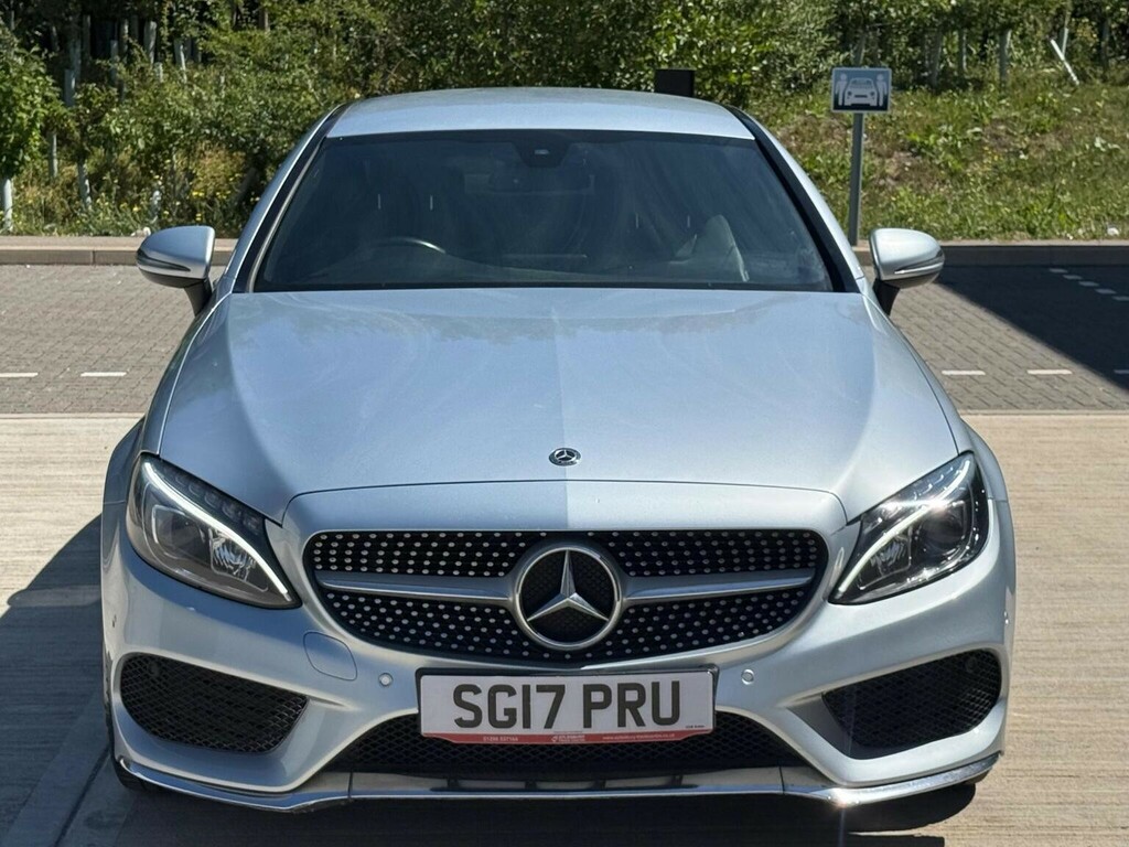 Mercedes-Benz C Class Coupe 2.1 C220d Amg Line G-tronic Euro 6 Ss SG17PRU Silver #5