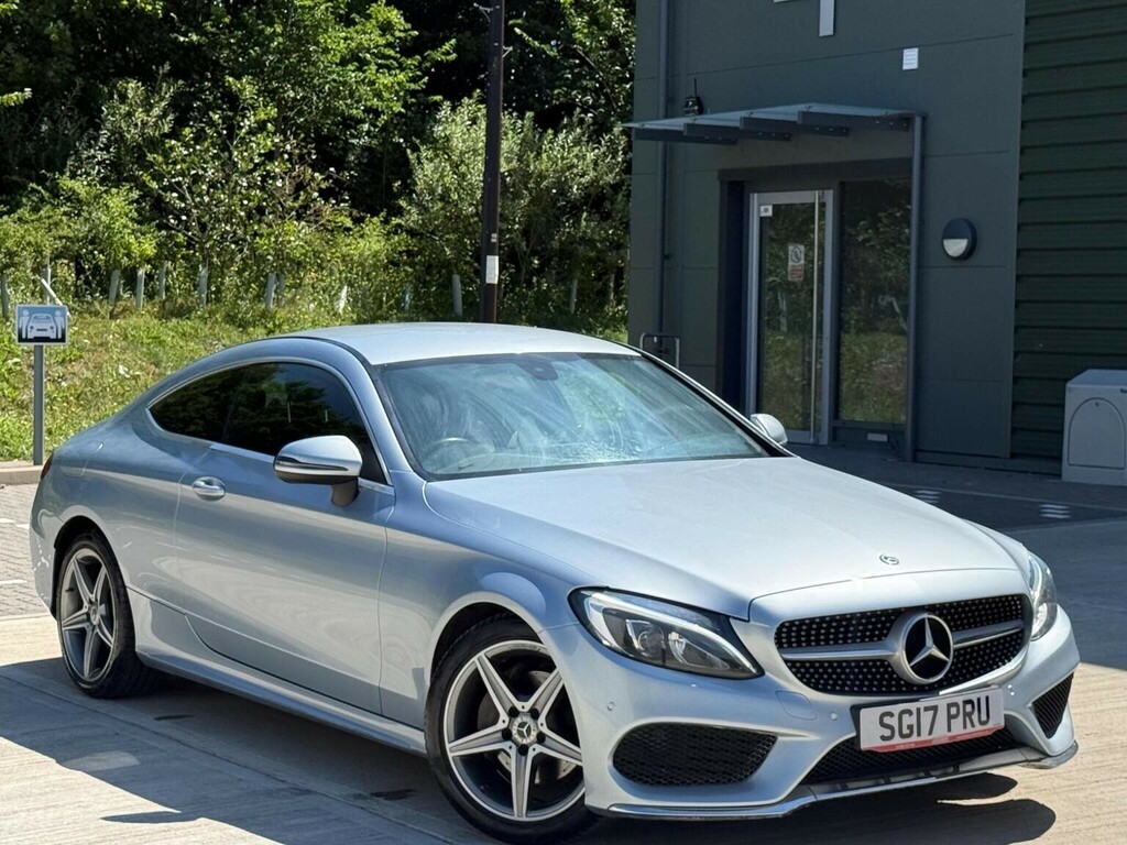 Mercedes-Benz C Class Coupe 2.1 C220d Amg Line G-tronic Euro 6 Ss Silver