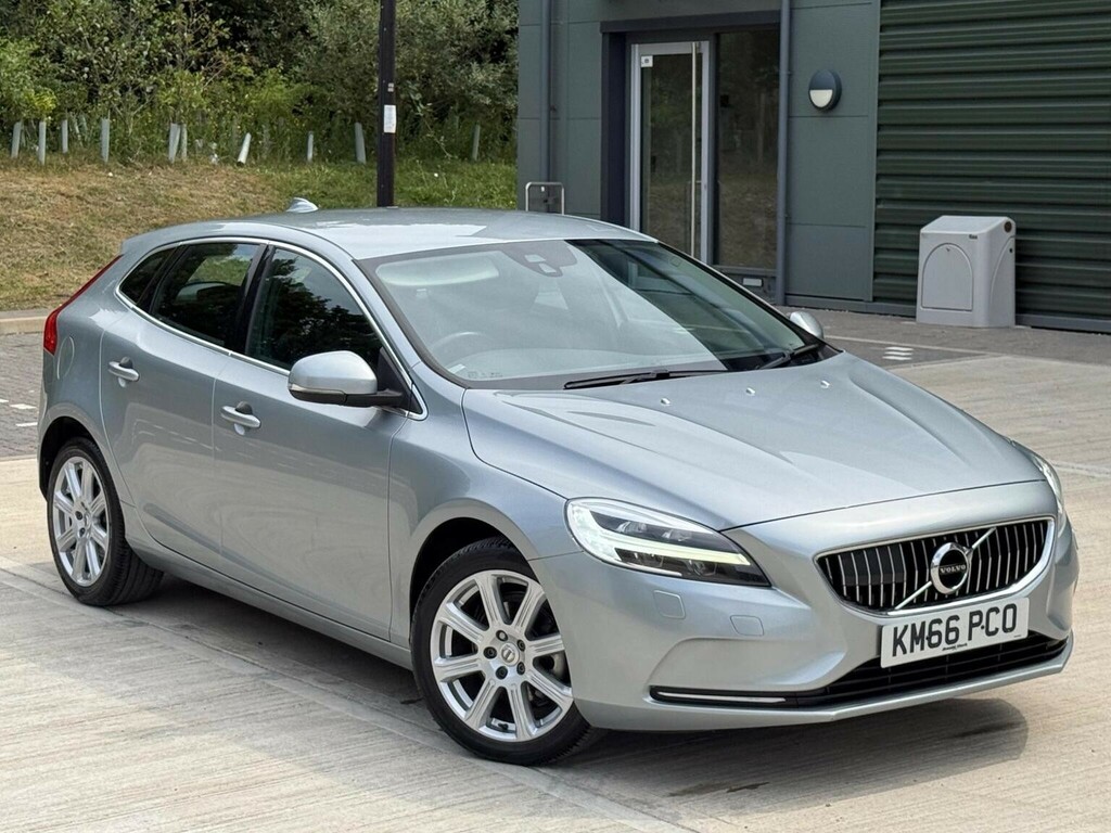 Volvo V40 Hatchback 2.0 D2 Inscription Euro 6 Ss 201 KM66PCO Silver #5