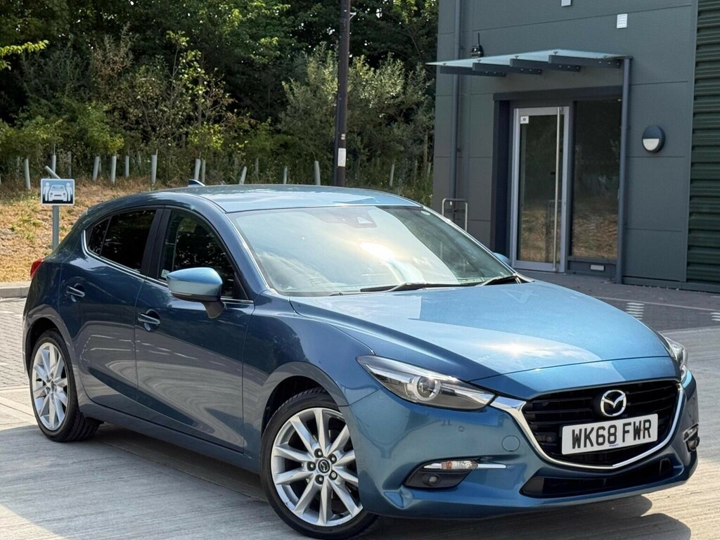 Mazda 3 Hatchback 2.0 Skyactiv-g Sport Nav Euro 6 Ss Blue