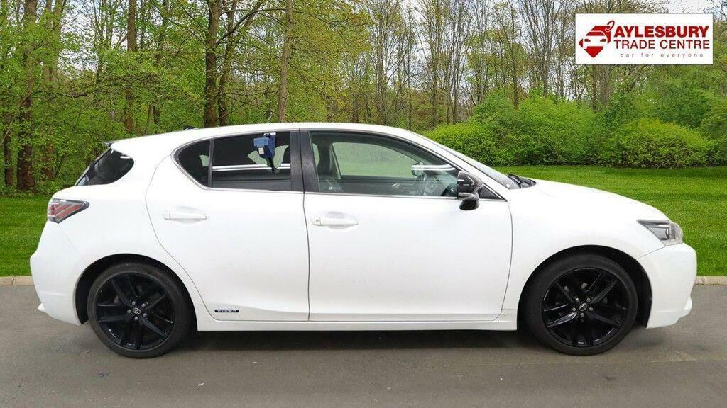 Lexus CT 1.8 200H Sport Cvt Euro 6 Ss White #5