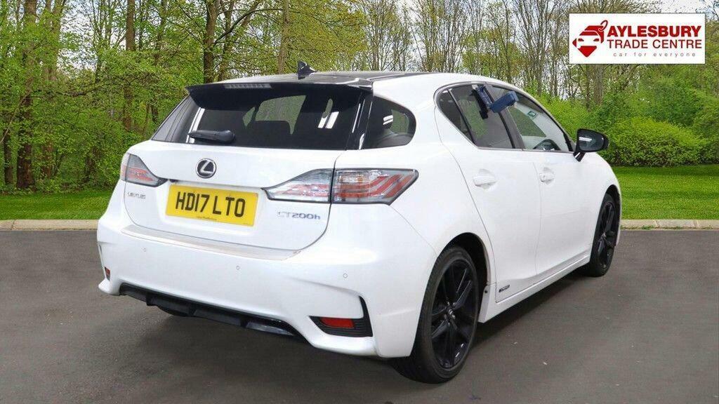 Lexus CT 1.8 200H Sport Cvt Euro 6 Ss White #4