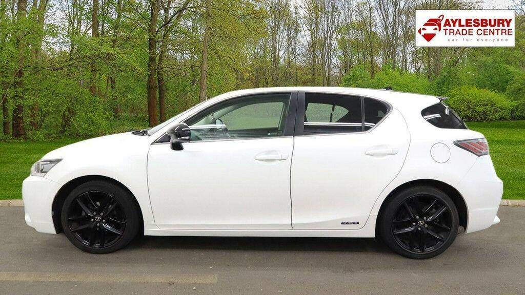 Lexus CT 1.8 200H Sport Cvt Euro 6 Ss White #6