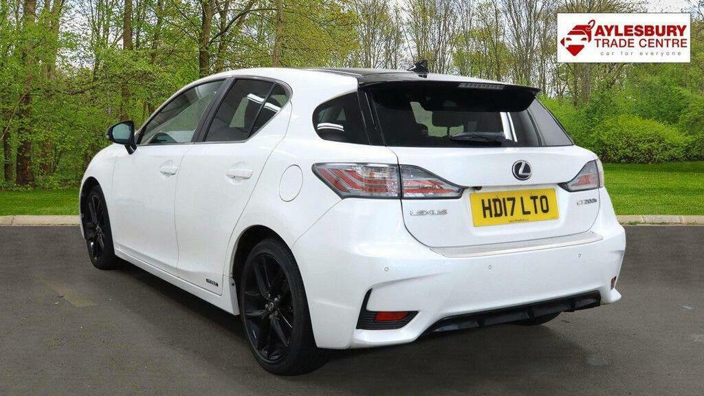 Lexus CT 1.8 200H Sport Cvt Euro 6 Ss White #3