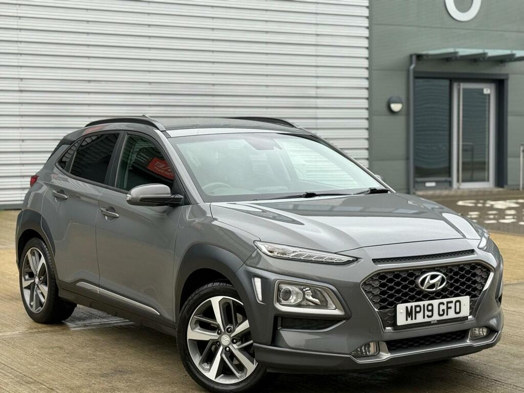 Hyundai Kona 1.6 Crdi Premium Dct Euro 6 Ss Grey