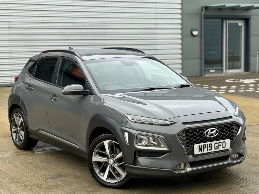 Hyundai Kona 1.6 Crdi Premium Dct Euro 6 Ss Grey #4