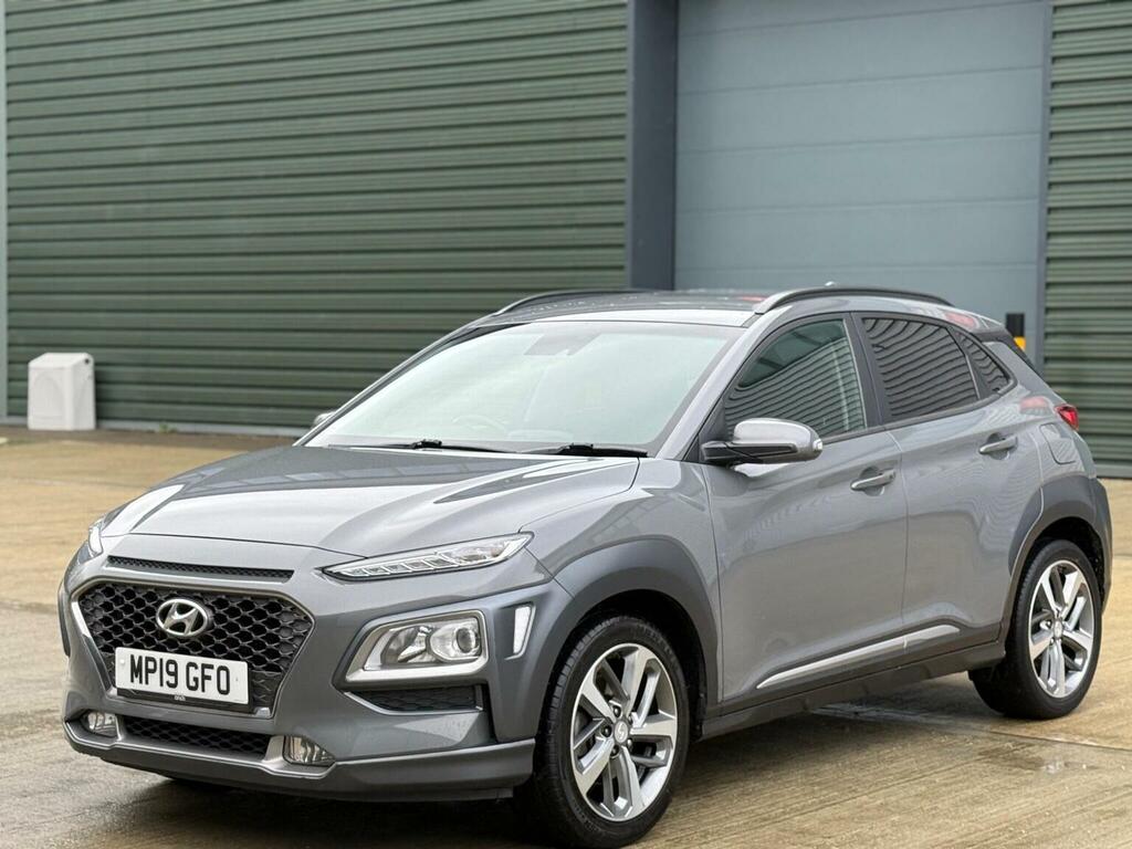 Hyundai Kona 1.6 Crdi Premium Dct Euro 6 Ss Grey #6