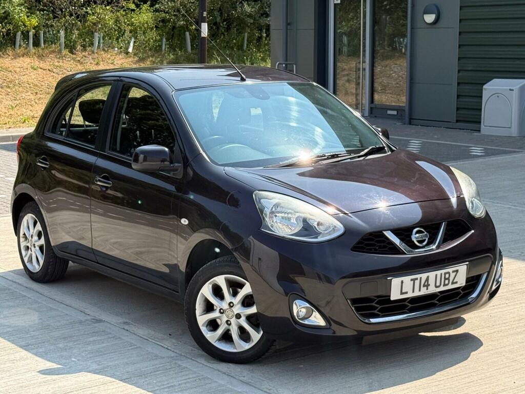 Nissan Micra Hatchback 1.2 Acenta Euro 5 201414 Black #4