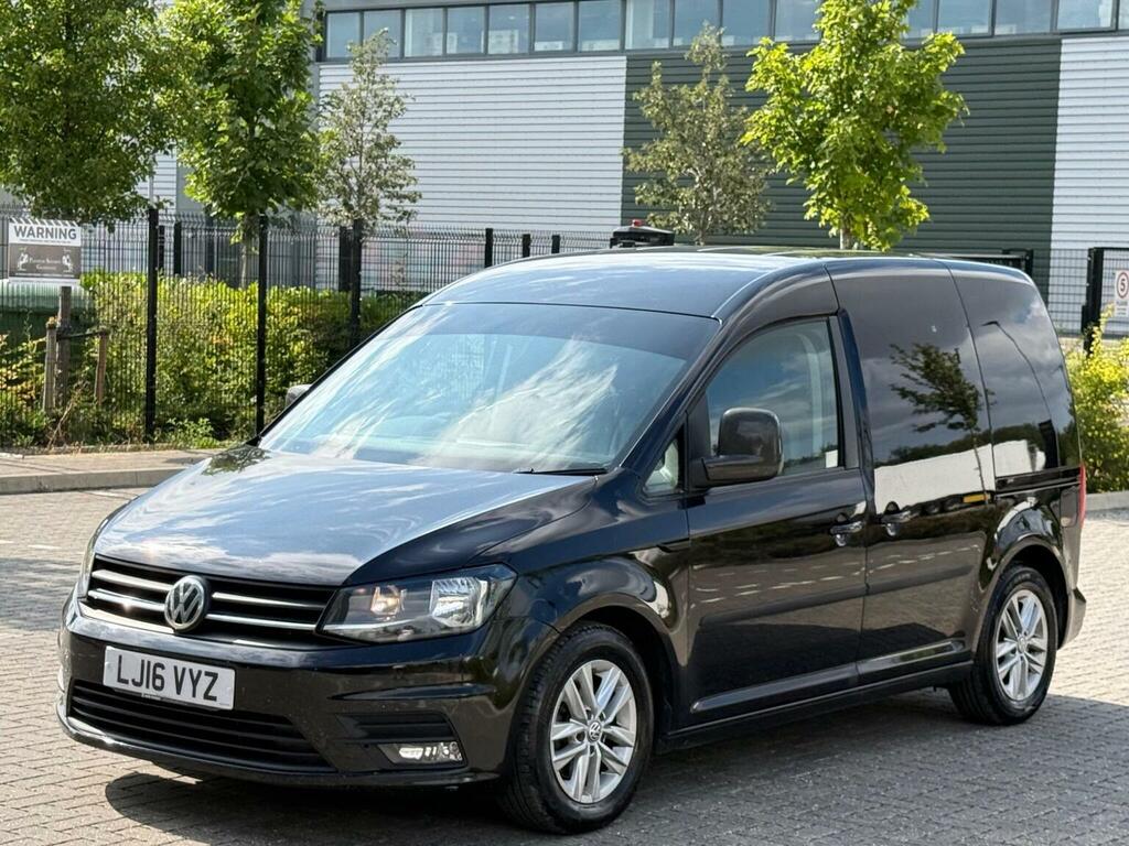 Volkswagen Caddy 2.0 Tdi C20 Bluemotion Tech Highline Swb Euro 6 S Black #6