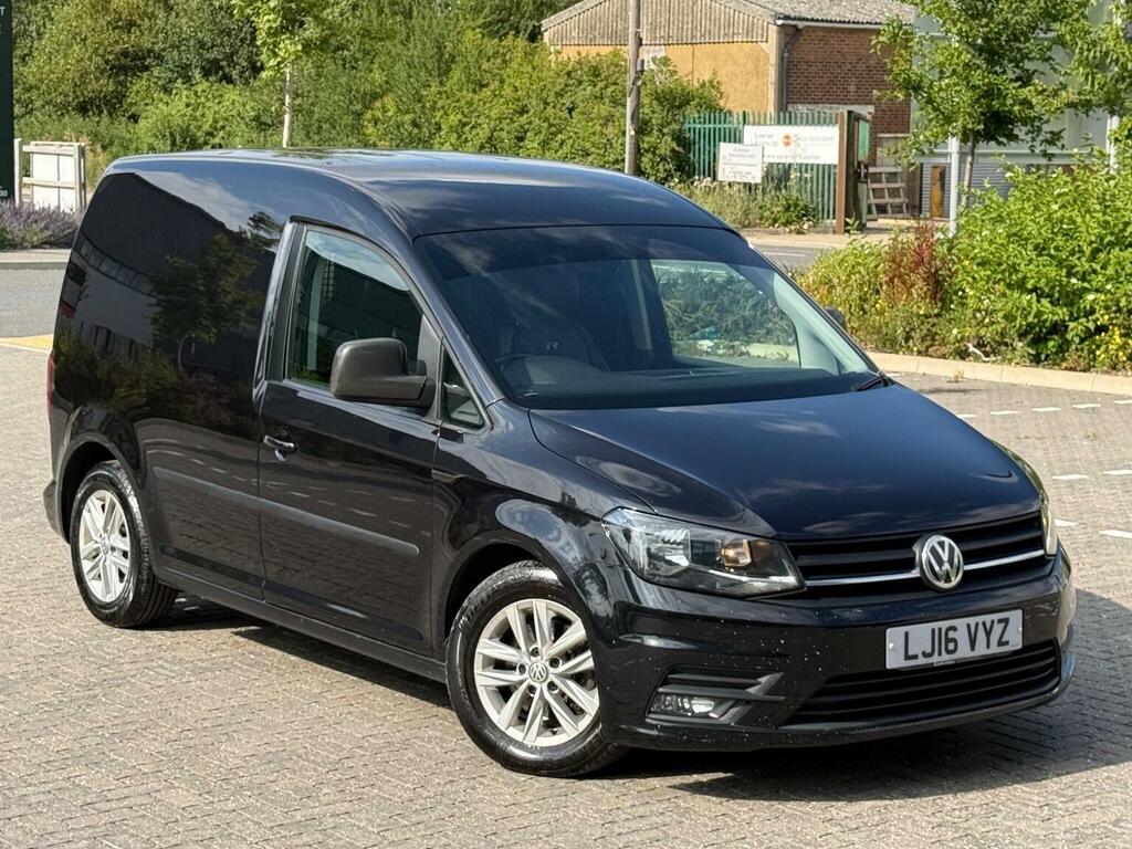 Volkswagen Caddy 2.0 Tdi C20 Bluemotion Tech Highline Swb Euro 6 S Black #4