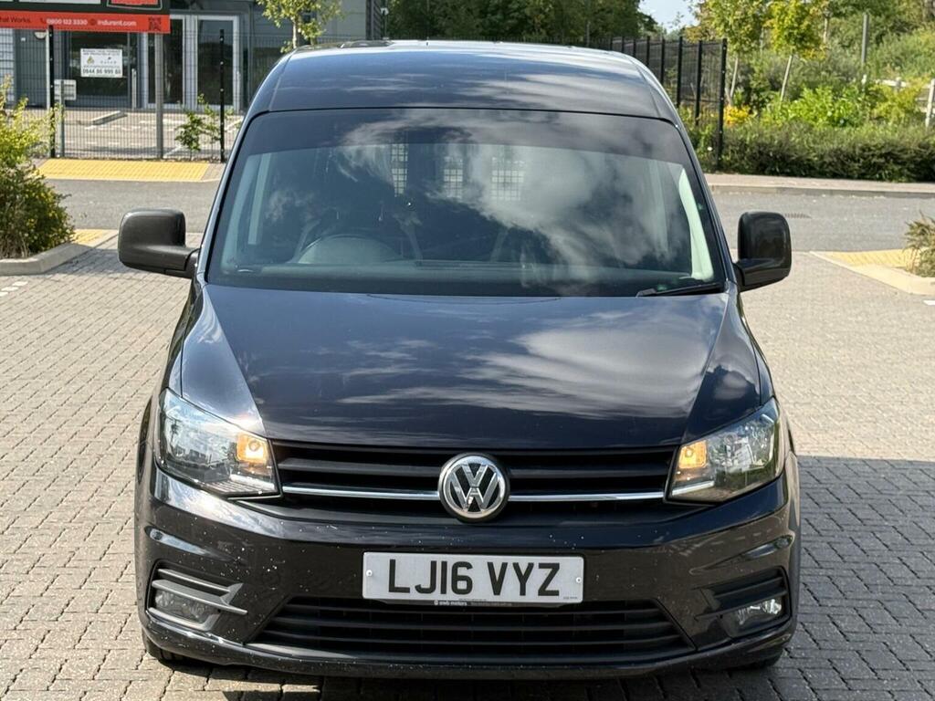 Volkswagen Caddy 2.0 Tdi C20 Bluemotion Tech Highline Swb Euro 6 S Black #5
