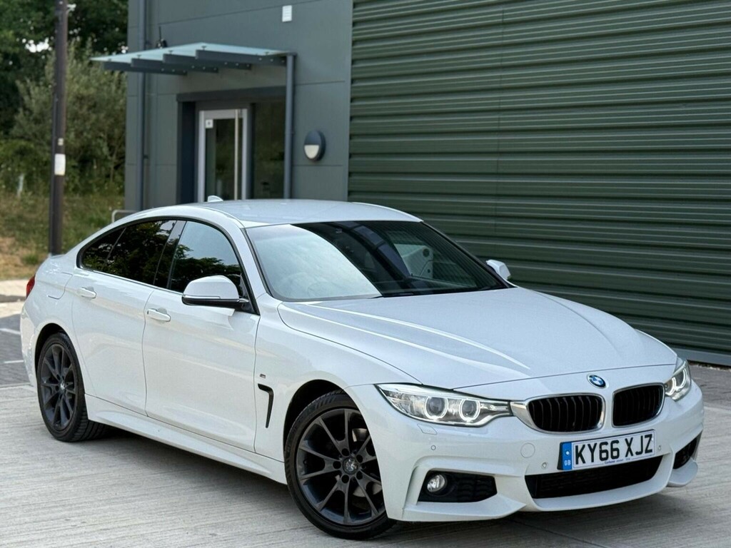 BMW 4 Series Gran Coupe Hatchback 2.0 418D M Sport Euro 6 Ss White