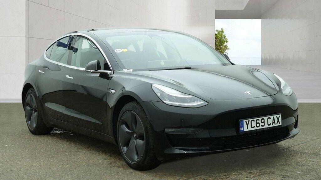 Tesla Model 3 Saloon Standard Range Plus Rwd 201969 Black