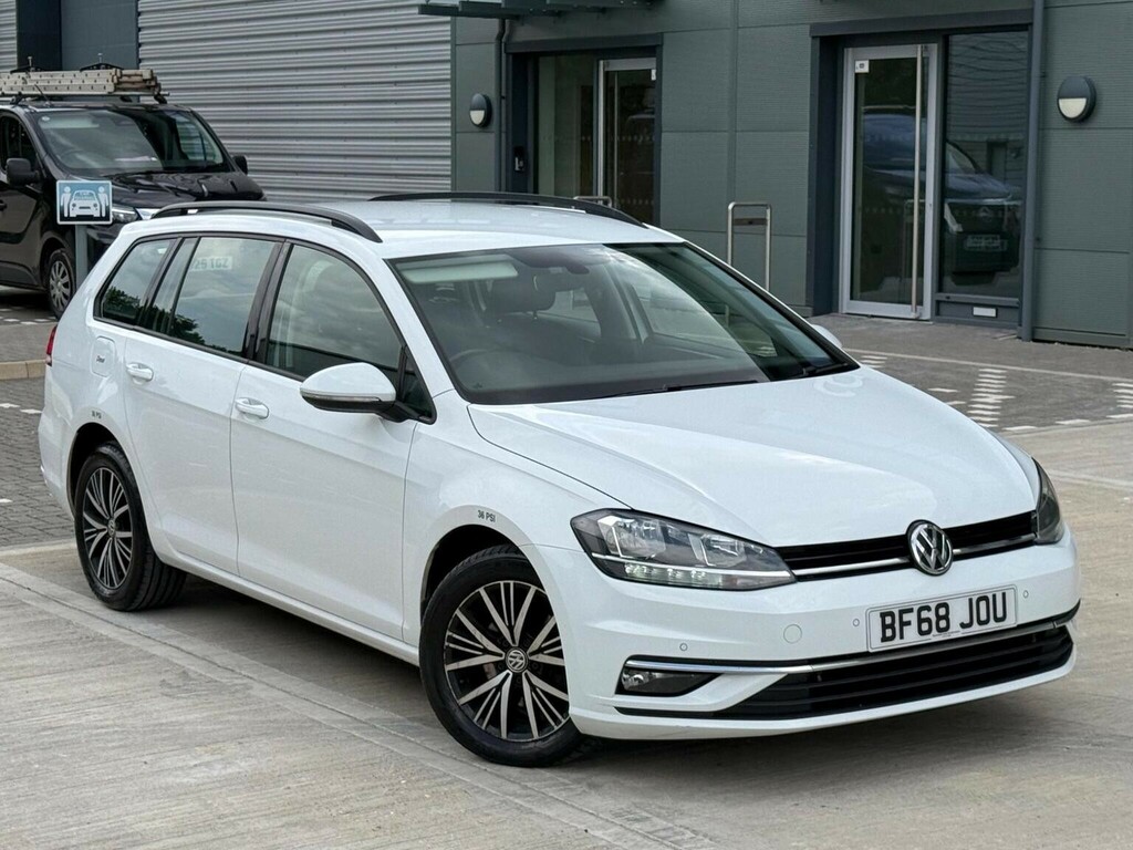 Volkswagen Golf Estate 1.6 Tdi Se Euro 6 Ss 201868 BF68JOU White #4