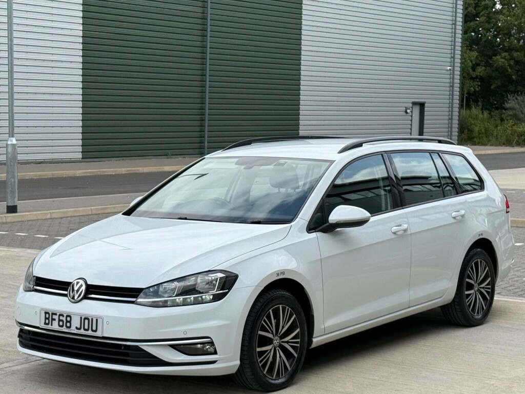 Volkswagen Golf Estate 1.6 Tdi Se Euro 6 Ss 201868 BF68JOU White #6