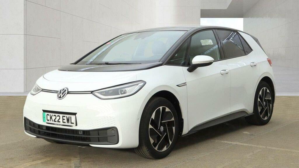 Volkswagen ID.3 Hatchback Pro Performance 58Kwh Family 2 White #2