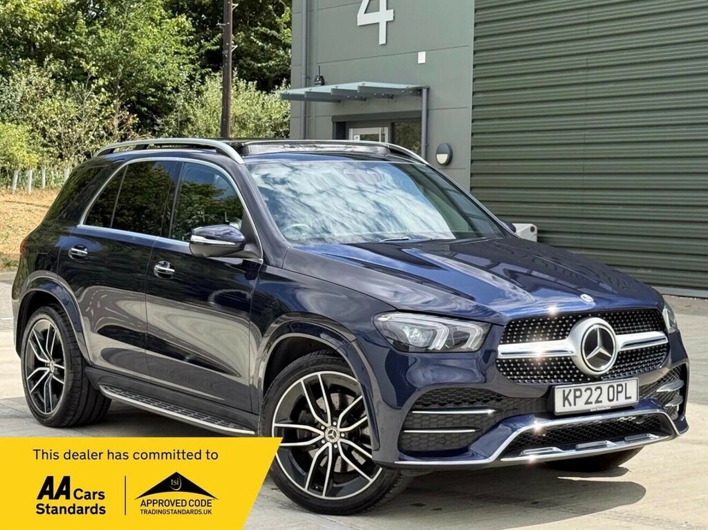 Mercedes-Benz GLE Class 2.9 Gle400d Amg Line Premium Plus G-tronic 4Mati Blue