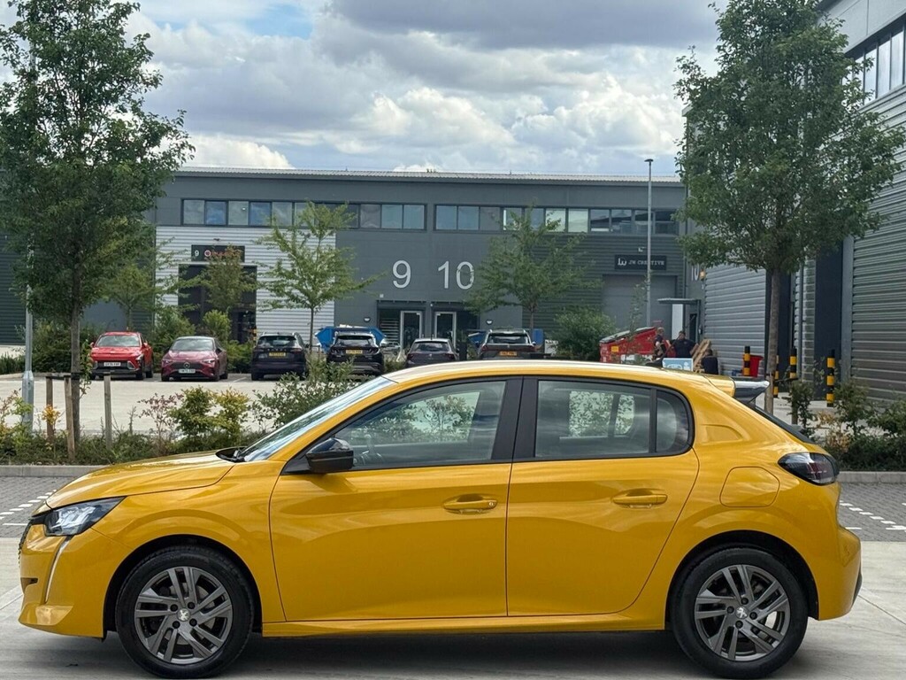 Peugeot 208 Hatchback 1.2 Puretech Active Premium Eat Euro 6 FY22MYF Yellow #6