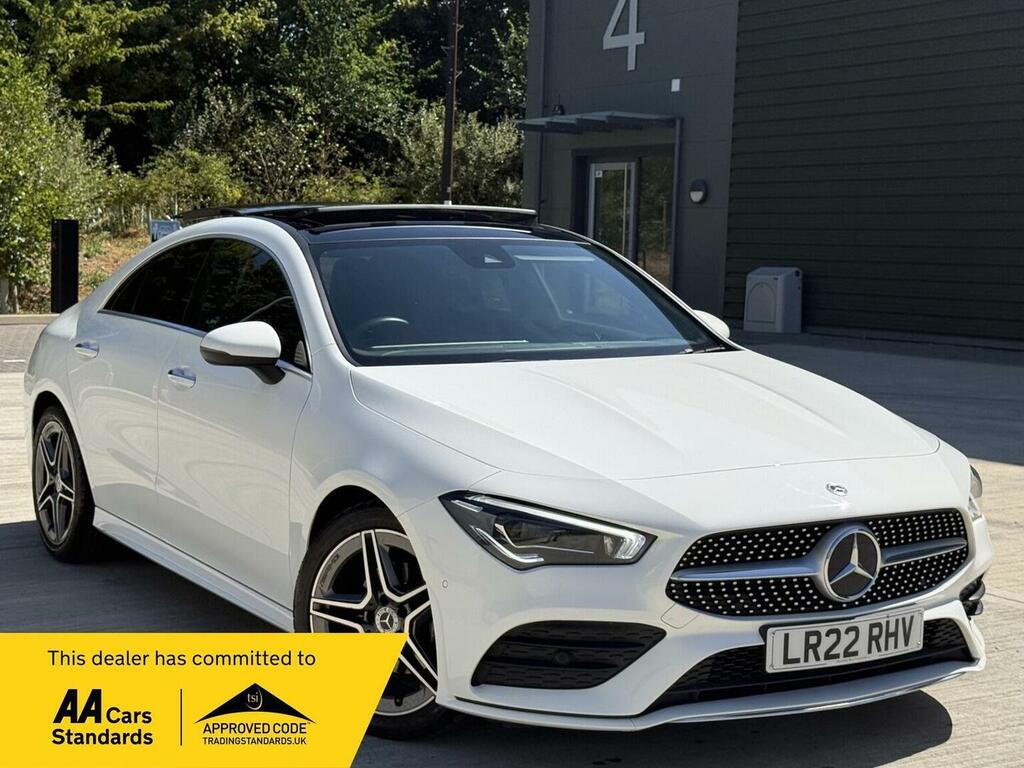 Mercedes-Benz CLA Class 1.3 Cla180 Amg Line Premium Plus 2 Coupe 7G-dct White