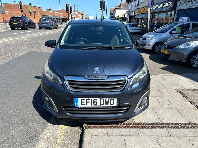 Peugeot 108 Allure Blue #6