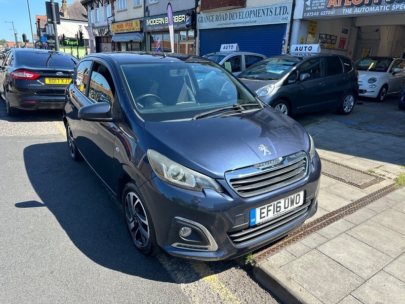 Peugeot 108 Allure Blue #5