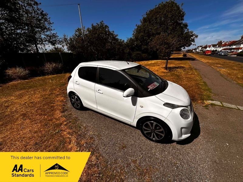 Citroen C1 Puretech Flair White #4