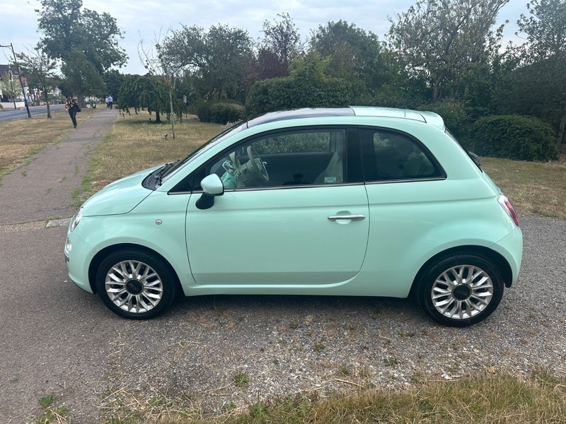 Fiat 500 Lounge Green #4