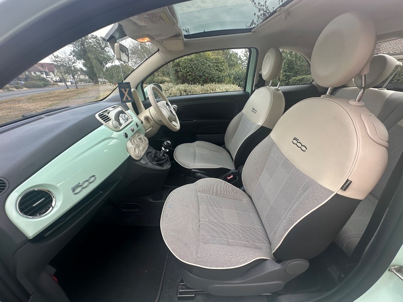 Fiat 500 Lounge Green #5