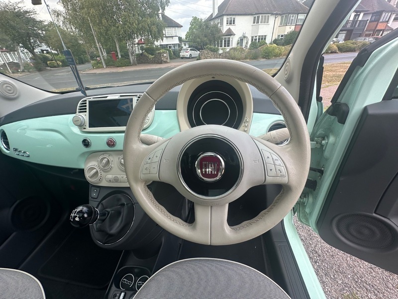 Fiat 500 Lounge Green #6