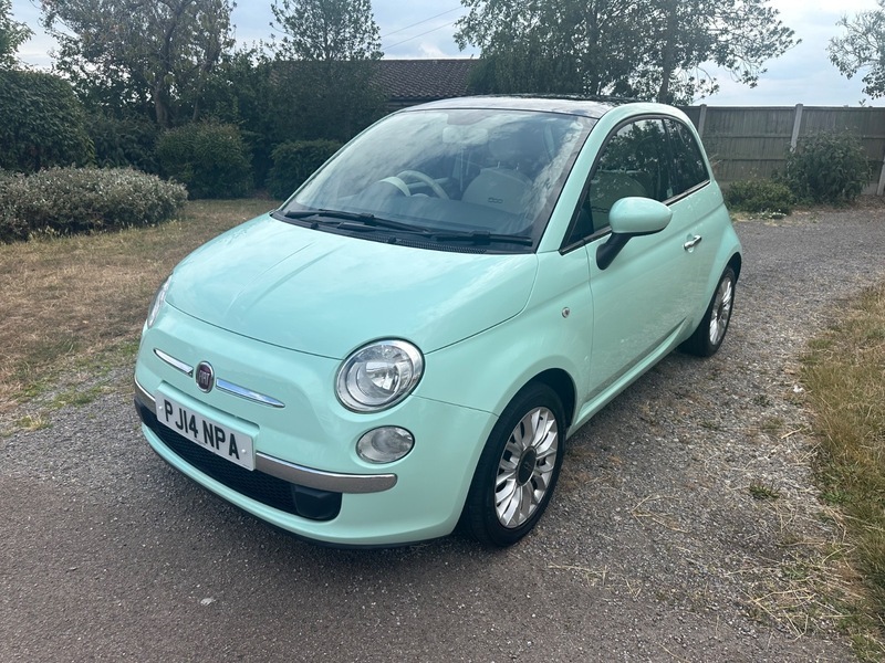 Fiat 500 Lounge Green #2