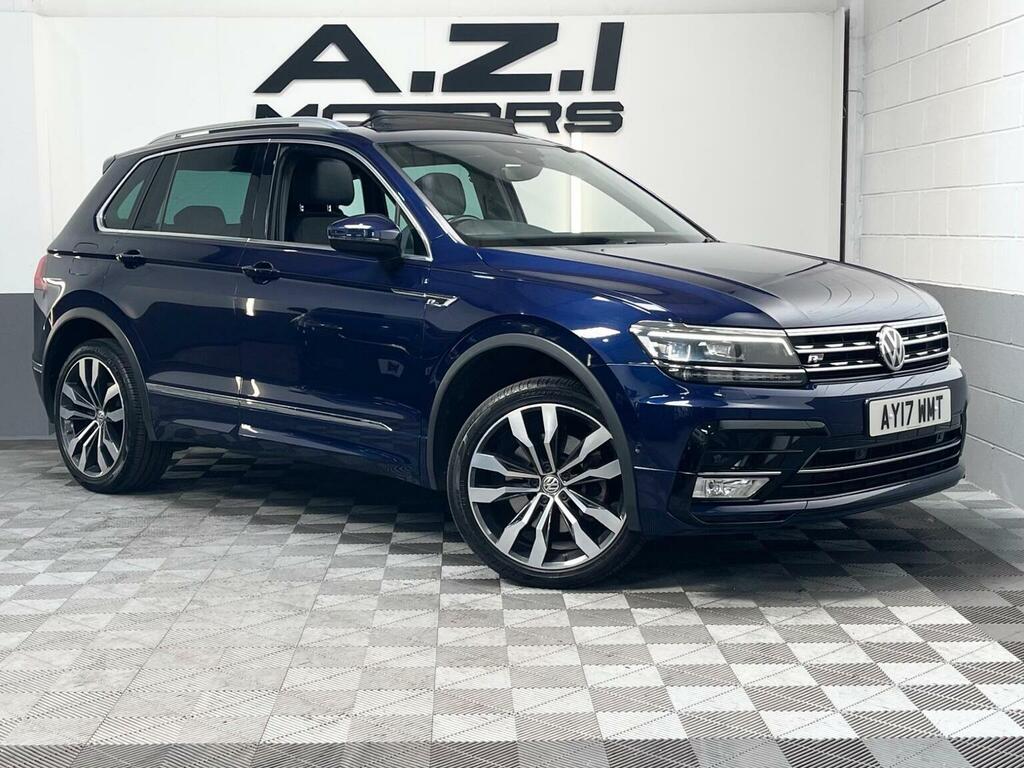 Volkswagen Tiguan 2.0 Bitdi Bluemotion Tech R-line Dsg 4Motion Euro Blue #4