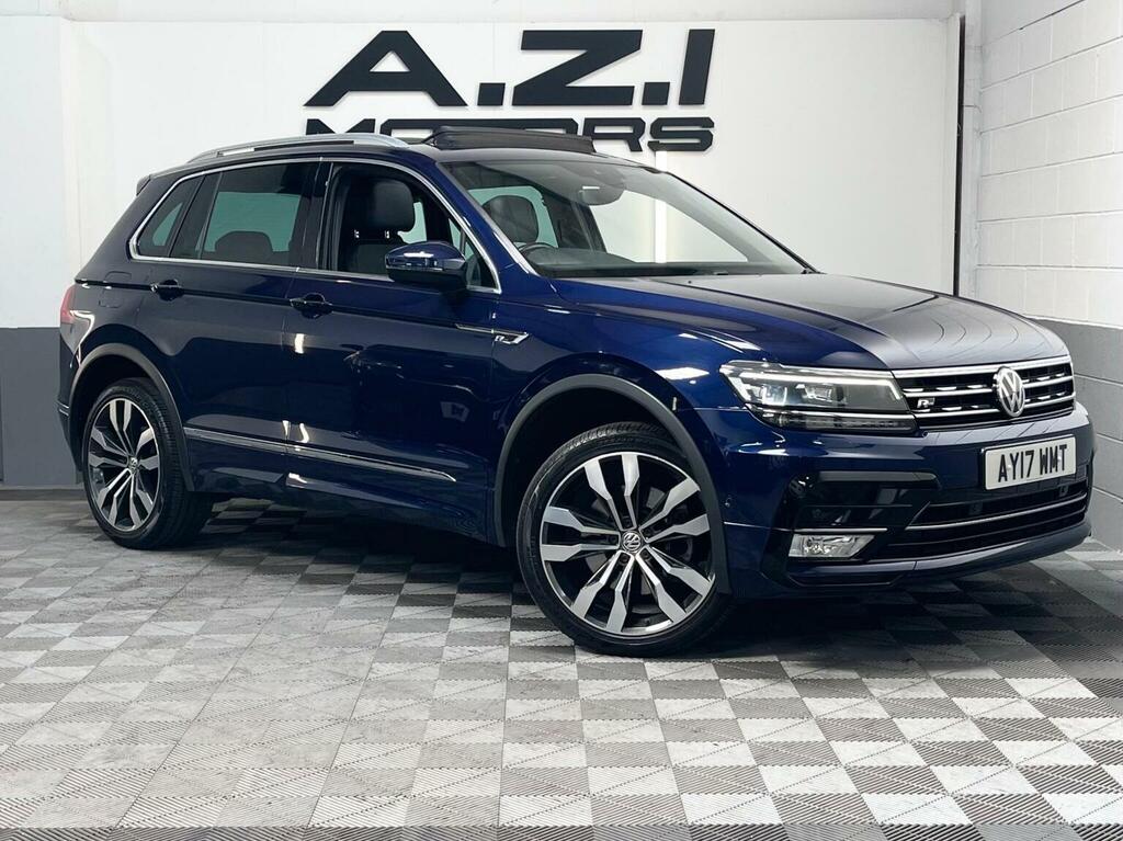 Volkswagen Tiguan 2.0 Bitdi Bluemotion Tech R-line Dsg 4Motion Euro Blue