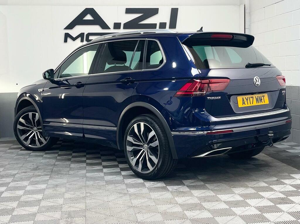 Volkswagen Tiguan 2.0 Bitdi Bluemotion Tech R-line Dsg 4Motion Euro Blue #3