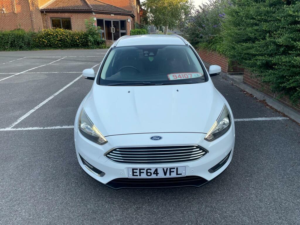 Ford Focus 1.6 Tdci Titanium Euro 5 Ss White #6